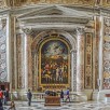 Foto: Altare con Copia Musiva del Dipinto della Trasfigurazione di Raffaello - Navata Sinistra (Roma) - 0